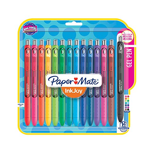 Product Cover Paper Mate Gel Pens | InkJoy Pens, Medium Point, Assorted, 14 Count