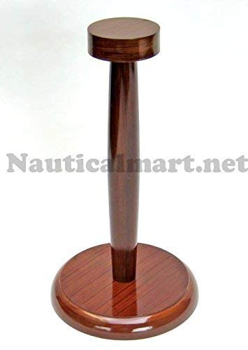 Product Cover NauticalMart Helmet Stand- Medieval Armour Helmet Display Wooden Stand