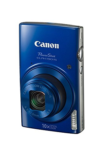 Product Cover Canon PowerShot ELPH 190 Digital Camera w/ 10x Optical Zoom and Image Stabilization - Wi-Fi & NFC Enabled (Blue)