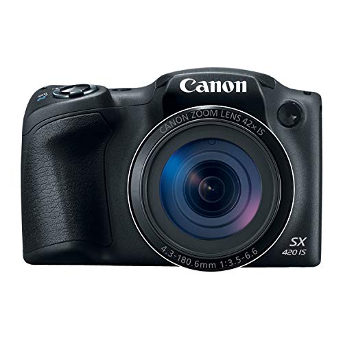 Product Cover Canon PowerShot SX420 Digital Camera w/ 42x Optical Zoom - Wi-Fi & NFC Enabled (Black)