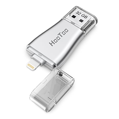 Product Cover HooToo USB Flash Drive for iPhone, USB 3.0 photostick for iPad and iPhone with MFi Certificated Connector