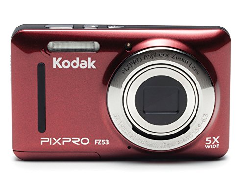 Product Cover Kodak PIXPRO Friendly Zoom FZ53-RD 16MP Digital Camera with 5X Optical Zoom and 2.7