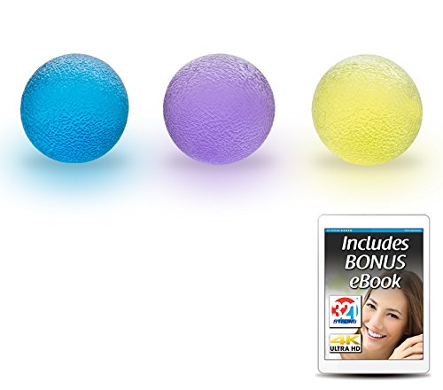 Product Cover 321 STRONG Hand Therapy Grip Balls for Stress, Fidget Toys, Arthritis Relief for Kids and Adults