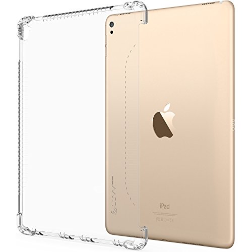 Product Cover iPad Pro 9.7 Case, LUVVITT Clear Grip Smart Cover and Keyboard Compatible Case for Apple iPad Pro 9.7 inch (2016) - Clear