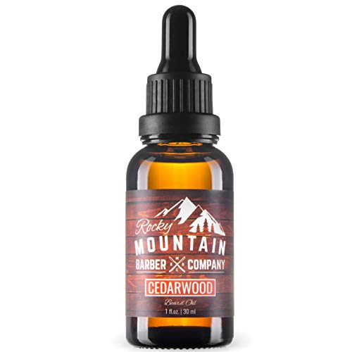 Product Cover Beard Oil & Leave-in Conditioner - 100% Natural - Cold-Pressed 9 Oil Blend with Cedarwood Scent, Nutrient Rich Eucalyptus, Jojoba, Tea Tree, Coconut Oil