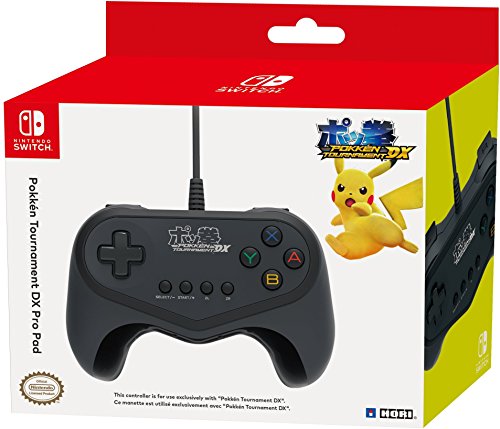 Product Cover HORI Nintendo Switch Pokken Tournament DX Pro Pad Wired Controller Officially Licensed by Nintendo and Pokemon