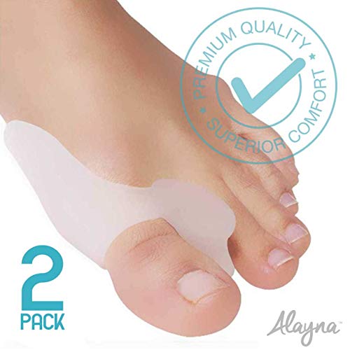 Product Cover Bunion Corrector and Bunion Relief Gel Toe Separator Guard Big Toe Spreader Cushion Bunion Pads (1 Pair)