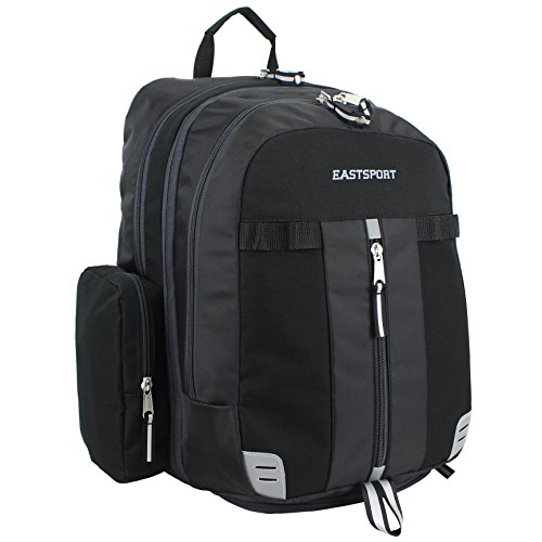 Product Cover Eastsport Oversized Expandable Backpack with Removable EasyWash Bag, Black