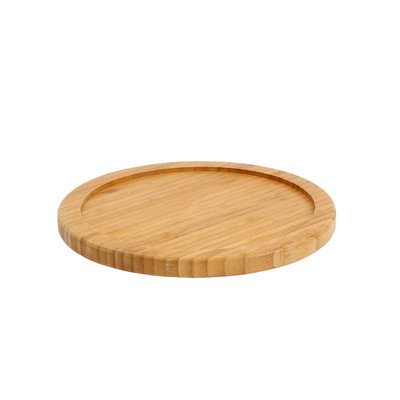 Product Cover YBM HOME Bamboo Wooden Lazy Susan Turntable 10 Inch Diameter 355