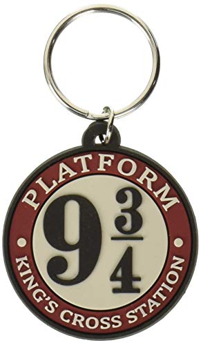 Product Cover Harry Potter - Platform 9 3/4 - Rubber Keychain, Multi-Colored, One Size
