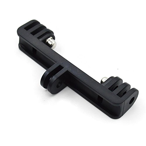 Product Cover Nechkitter Dual Twin Mount Adapter for GoPro Hero 2 3 3+ 4 5 6 7 Compatible with Housing Handle Monopod Mount