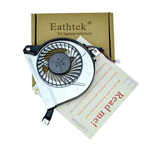 Product Cover Eathtek Replacement CPU Cooling Cooler Fan for HP Pavilion 15-P 15-P029NR 15-P076SA 15-p021cy 15-p021ca 15-p021nr 15-p031cy 15-p032cy 15-p033ca 15-p030nr 15-p071nr 15-p028nr 15-p028cy series