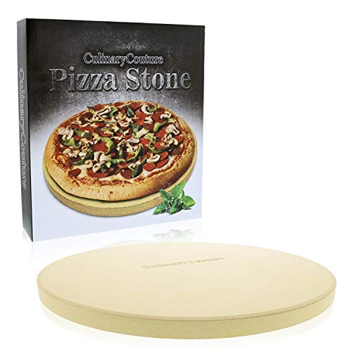 Product Cover Pizza Stone for Grill and Oven - 15 Inch 3/4
