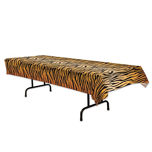 Product Cover Beistle 54063 Tiger Print Table Cover, 54