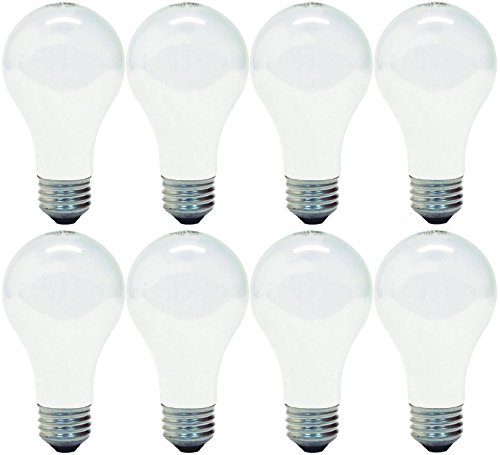 Product Cover GE Lighting 66247 Soft White 43-Watt, 620-Lumen A19 Light Bulb with Medium Base, 8-Pack