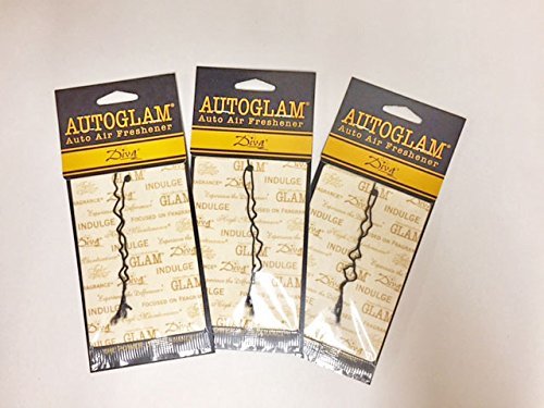 Product Cover Tyler Candles Autoglam Auto Air Freshener, Diva, Set of 3