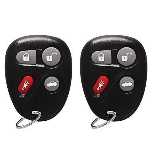Product Cover YITAMOTOR 2 Car Key Fob for KOBLEAR1XT 10443537 Keyless Entry Remote Compatible for 2001-2005 Malibu Impala Monte Carlo Pontiac Bonneville Grand Am