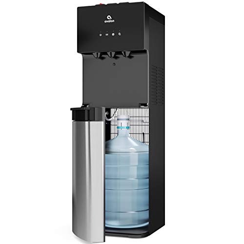 Product Cover Avalon A4BLWTRCLR water dispenser, 3 or 5 gallon bottle, Stainless Steel & Black