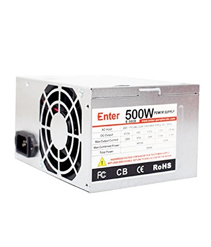 Product Cover Enter E-500R 500-Watt Computer Power Supply