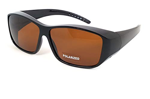 Product Cover Fit Over SunGlasses With Polarized Lenses To Wear Over Glasses