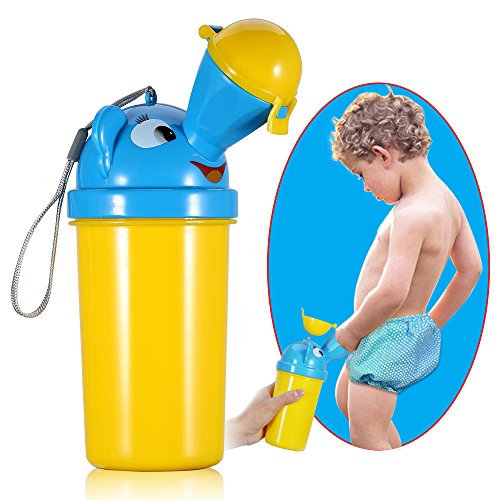 Product Cover ONEDONE Portable Baby Child Potty Urinal Emergency Toilet for Camping Car Travel and Kid Potty Pee Training (boy)