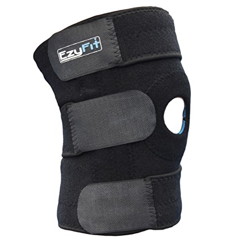 Product Cover Knee Brace By Motion Infiniti for Acl, Meniscus Tear and Arthritis. Best Open Patella Knee Stabilizer and Knee Support That You Will Love