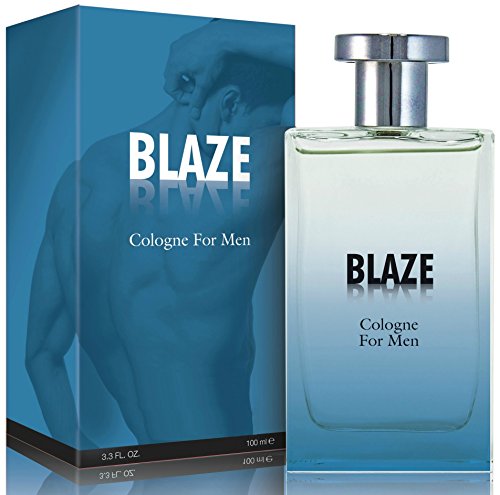 Product Cover Blaze Cologne Spray for Men, 3.3 Ounces 100 Ml - Scent Similar to Abercrombie and Fitch Fierce