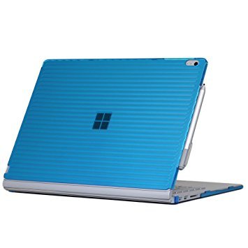 Product Cover iPearl mCover Hard Shell Case for 13.5-inch Microsoft Surface Book Computer (Aqua)