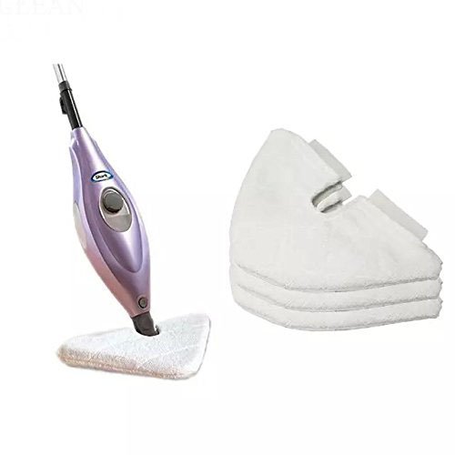 Product Cover EcoMaid Accessories for 3 Triangle Pads Compatible with Shark Euro Pro Pocket Steam Mop