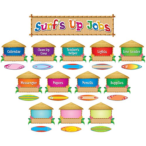 Product Cover Teacher Created Resources Surfs-Up Job Mini Bulletin Board