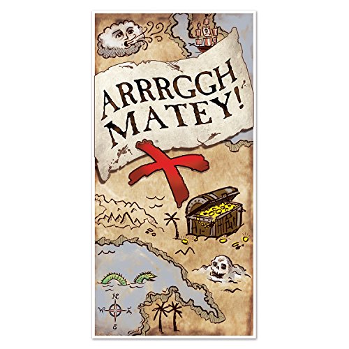 Product Cover Beistle 54716 Treasure Map Door Cover, 30