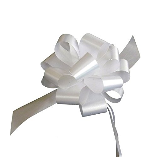 Product Cover White Christmas Gift Pull Bows - 5