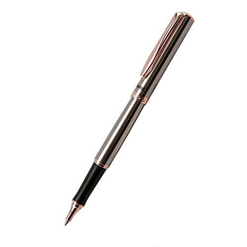 Product Cover Pentel Libretto Roller Gel Pen, Rose Gold, Black Ink with Gift Box, Pen 0.7mm, 1 Pack (K600PG-A)