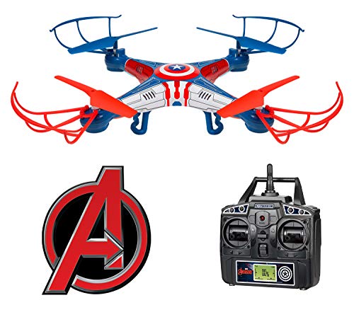 Product Cover World Tech Toys 2.4Ghz Marvel - Captain America Sky Hero 4.5 Channel RC Drone