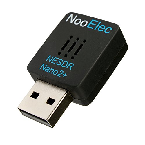 Product Cover NooElec NESDR Nano 2+ Tiny Black RTL-SDR USB Set (RTL2832U + R820T2) with Ultra-Low Phase Noise 0.5PPM TCXO, MCX Antenna & Remote Control; Software Defined Radio, DVB-T and ADS-B Compatible, ESD Safe