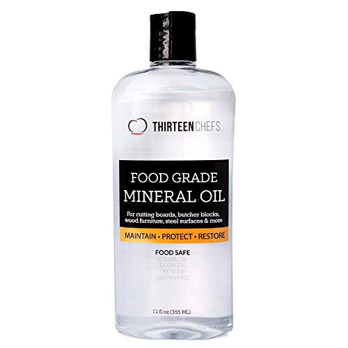 Product Cover Food Grade Mineral Oil for Cutting Boards, Countertops and Butcher Blocks - Food Safe and Made in the USA