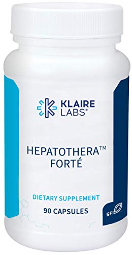 Product Cover Klaire Labs Hepatothera Forte - Intensive Liver Detox Support Complex with Milk Thistle, NAC & Selenium (90 Capsules)