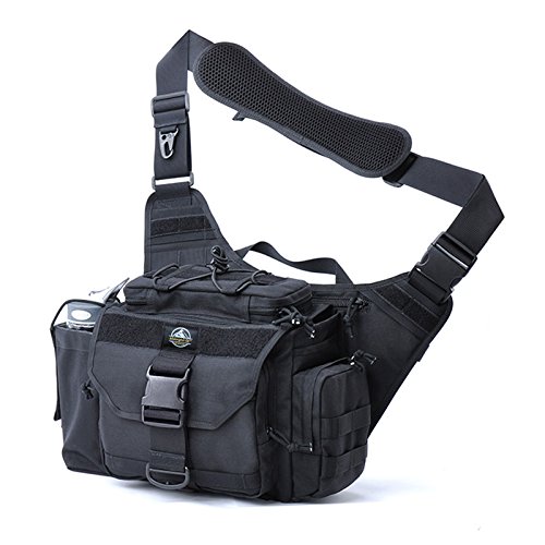 Product Cover SHANGRI-LA Multi-functional Tactical Messenger Bag - Black
