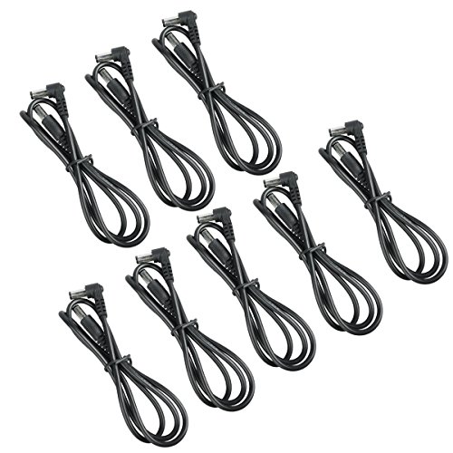 Product Cover Mr.Power Guitar Effect Pedal DC Cable 2.1 mm Power Lead/cord (8 pack)