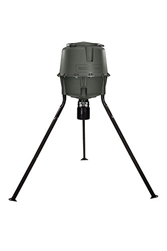 Product Cover Moultrie Deer Feeder Elite Tripod | Digital Timer | Adjusts from 5.5, 7' to 8'| Quick-Lock Design