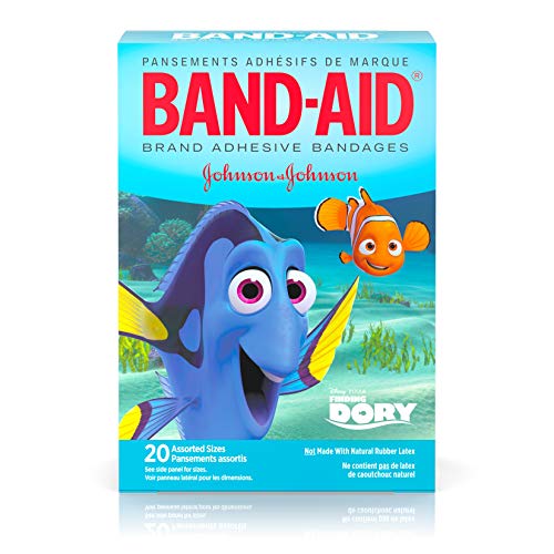 Product Cover Band-Aid Adhesive Bandages, Disney's Finding Dory, 20 Count