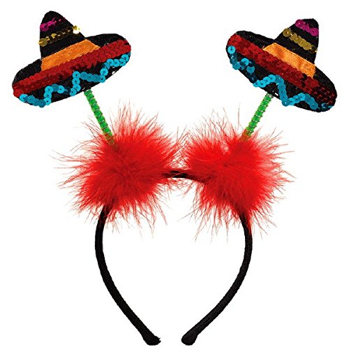 Product Cover Cinco De Mayo Fiesta Party Sombrero Headboppers Accessories, Plastic, 11