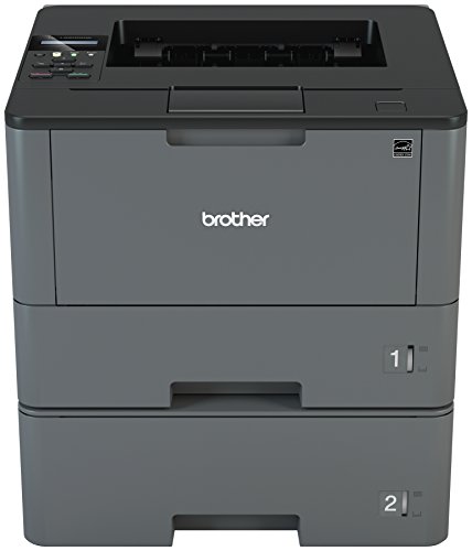 Product Cover Brother Monochrome Laser Printer, HL-L5200DWT, Duplex Printing, Wireless Networking, Dual Paper Trays, Mobile Printing, Amazon Dash Replenishment Enabled