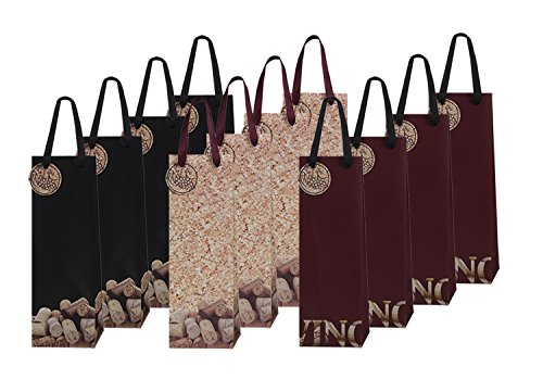 Product Cover 12 Piece Exclusive Wine Bags, 3 Handsome Designs