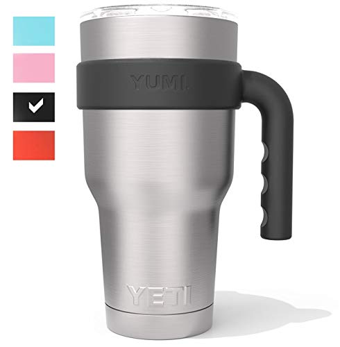 Product Cover YUMI Handle is a Perfect Fit for All 30 Ounce Yeti and Yeti Rambler Type Tumbler Mugs, Black