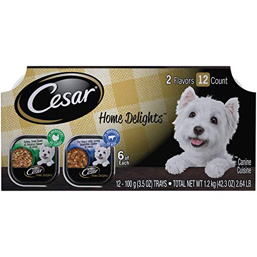 Product Cover CESAR HOME DELIGHTS Soft Wet Dog Food Turkey,