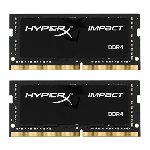 Product Cover Kingston Technology HyperX Impact 32GB Kit (2x16GB) 2400MHz DDR4 CL14 260-Pin SODIMM Laptop HX424S14IBK2/32