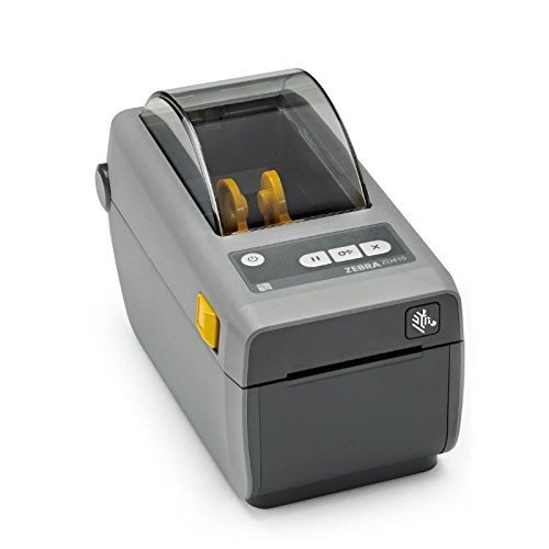 Product Cover Zebra - ZD410 Wireless Direct Thermal Desktop Printer for Labels, Receipts, Barcodes, Tags, and Wrist Bands - Print Width of 2 in - USB Connectivity
