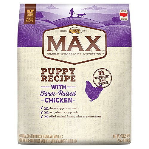 Product Cover Nutro Max Puppy With Farm Raised Chicken Dry Dog Food, 12 Lbs.