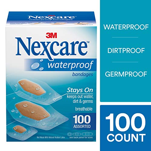 Product Cover 3M Nexcare Waterproof Assorted Bandages, 100 Count